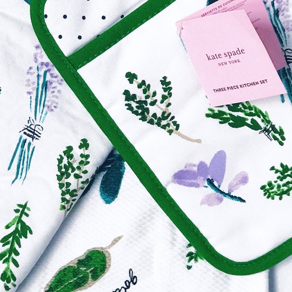 NWT Authentic Kate Spade Three Piece Kitchen Set - Picture 4 of 4